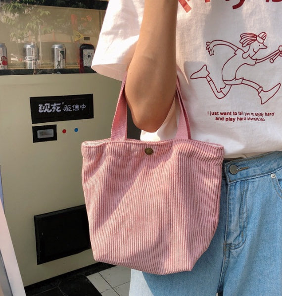 Mini Eco Korean Tote Bags - Amber Fashion UK