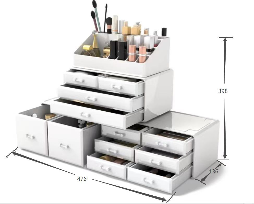 Household Cosmetics Storage Box - Amber Fashion UK