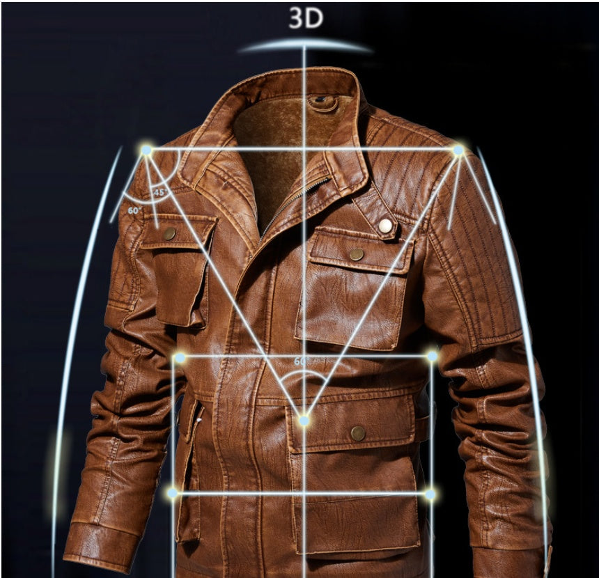 New men's leather clothing - Amber Fashion UK