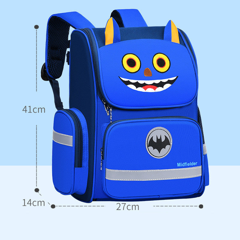 Childrens School Bags Primary School Students Grades 1 to 6 Printing - Amber Fashion UK