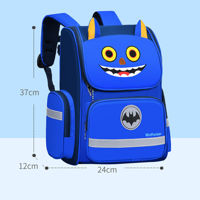 Childrens School Bags Primary School Students Grades 1 to 6 Printing - Amber Fashion UK