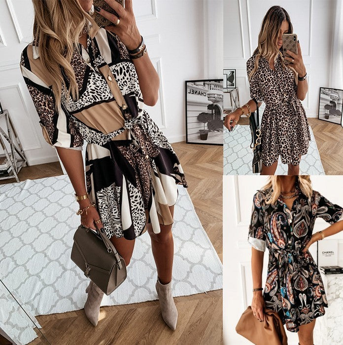 Dresses Women Dresses Fashion Ladies Casual Dress - Amber Fashion UK