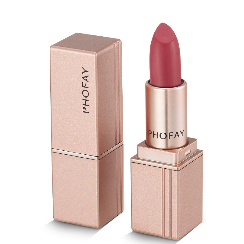 PHOFAY Matte Lipstick - Amber Fashion UK