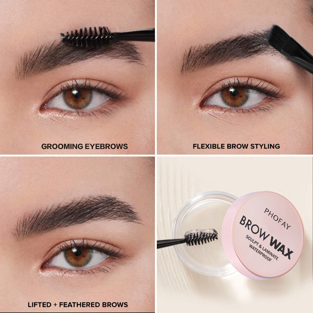 PHOFAY Sculpting Eyebrow Wax - Amber Fashion UK