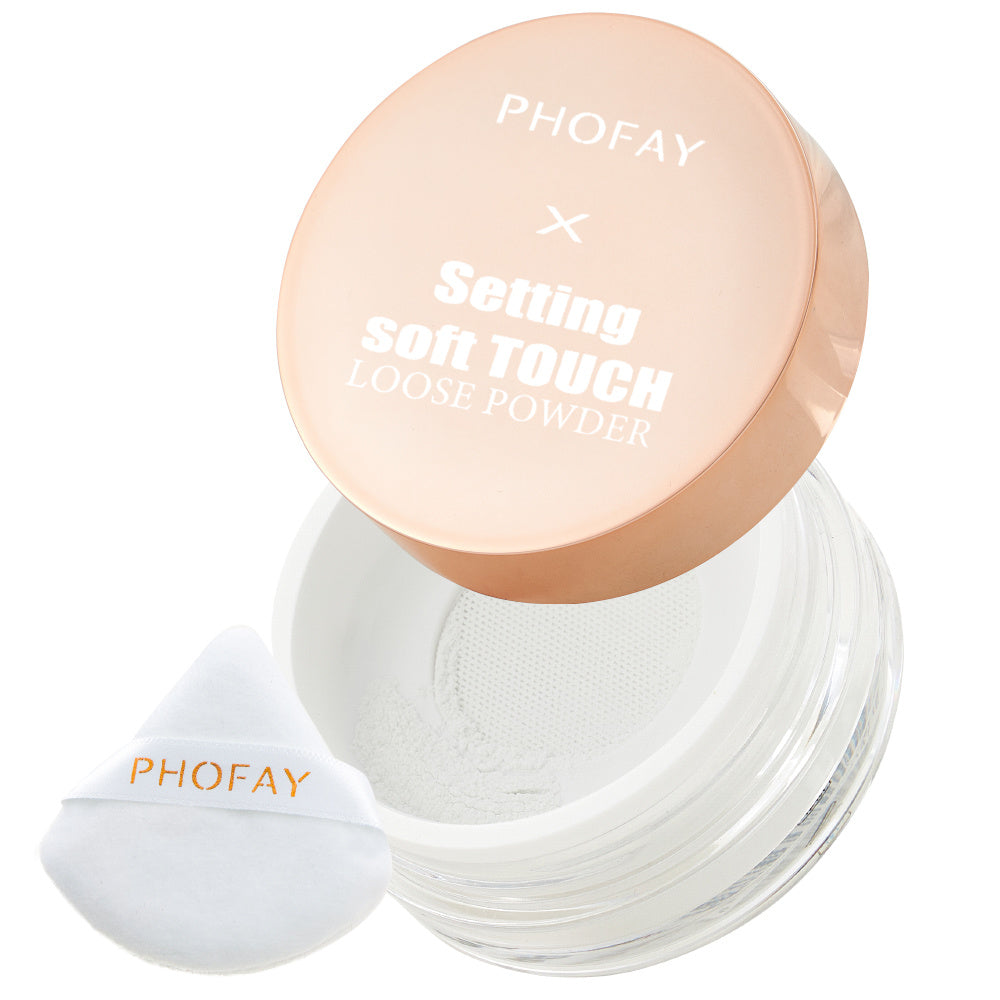 PHOFAY Setting Soft Touch Loose Powder - Amber Fashion UK