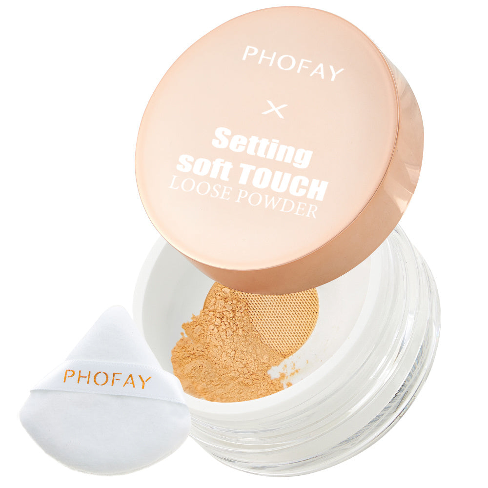 PHOFAY Setting Soft Touch Loose Powder - Amber Fashion UK