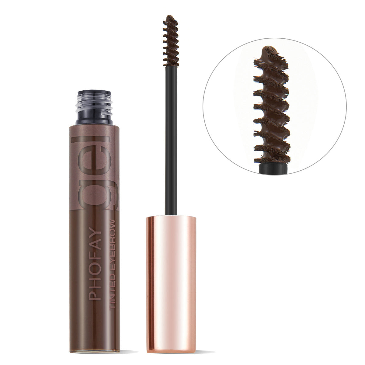 PHOFAY Tinted Eyebrow Gel - Amber Fashion UK