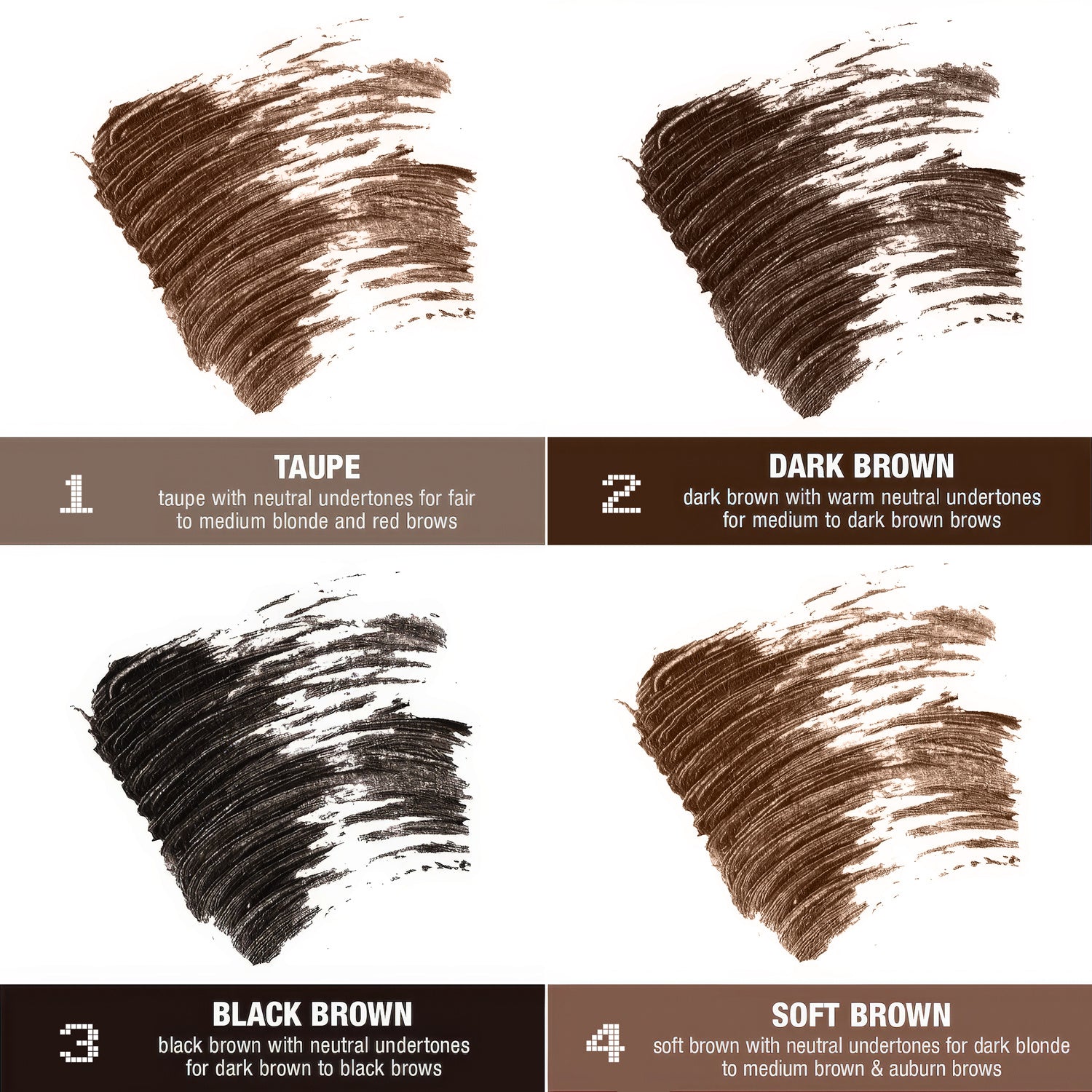 PHOFAY Tinted Eyebrow Gel - Amber Fashion UK