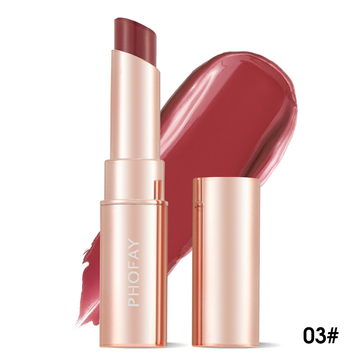 PHOFAY Moisturizing Lipstick - Amber Fashion UK