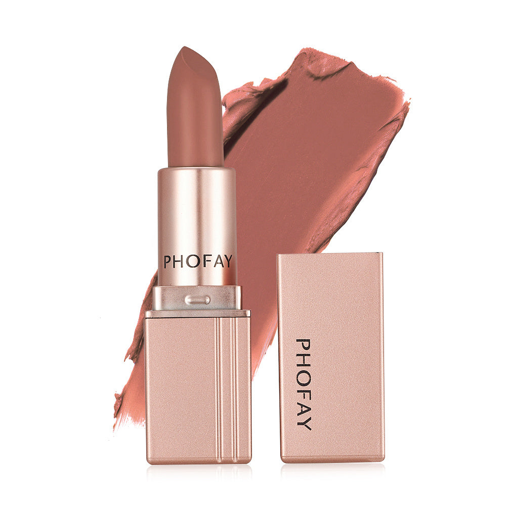 PHOFAY Matte Lipstick - Amber Fashion UK