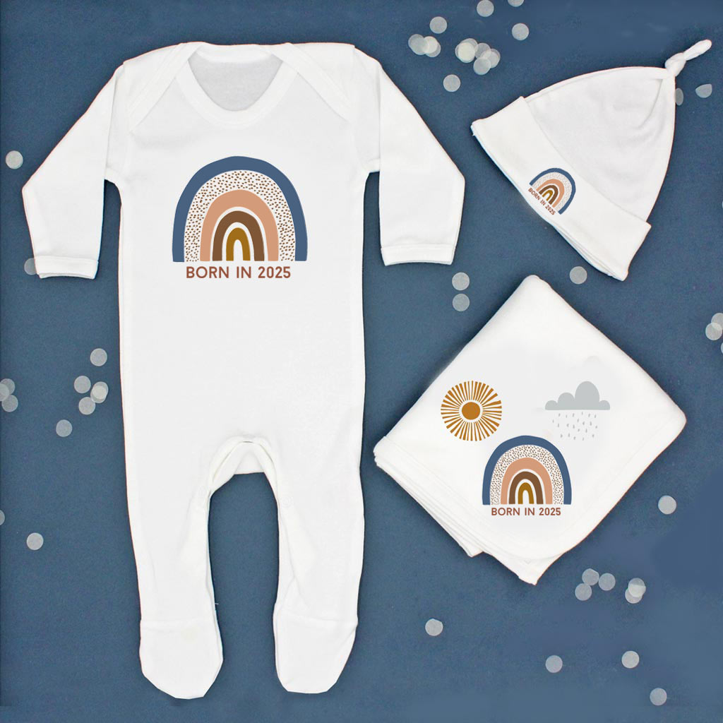 Born in 2025 Rainbow Baby Box