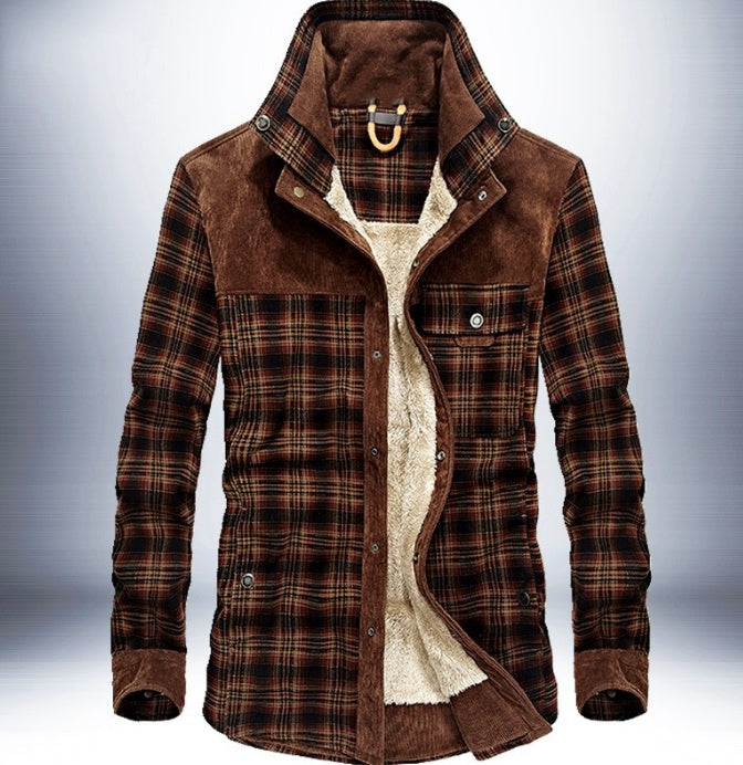 Warm Fleece Winter Jacket - Amber Fashion UK