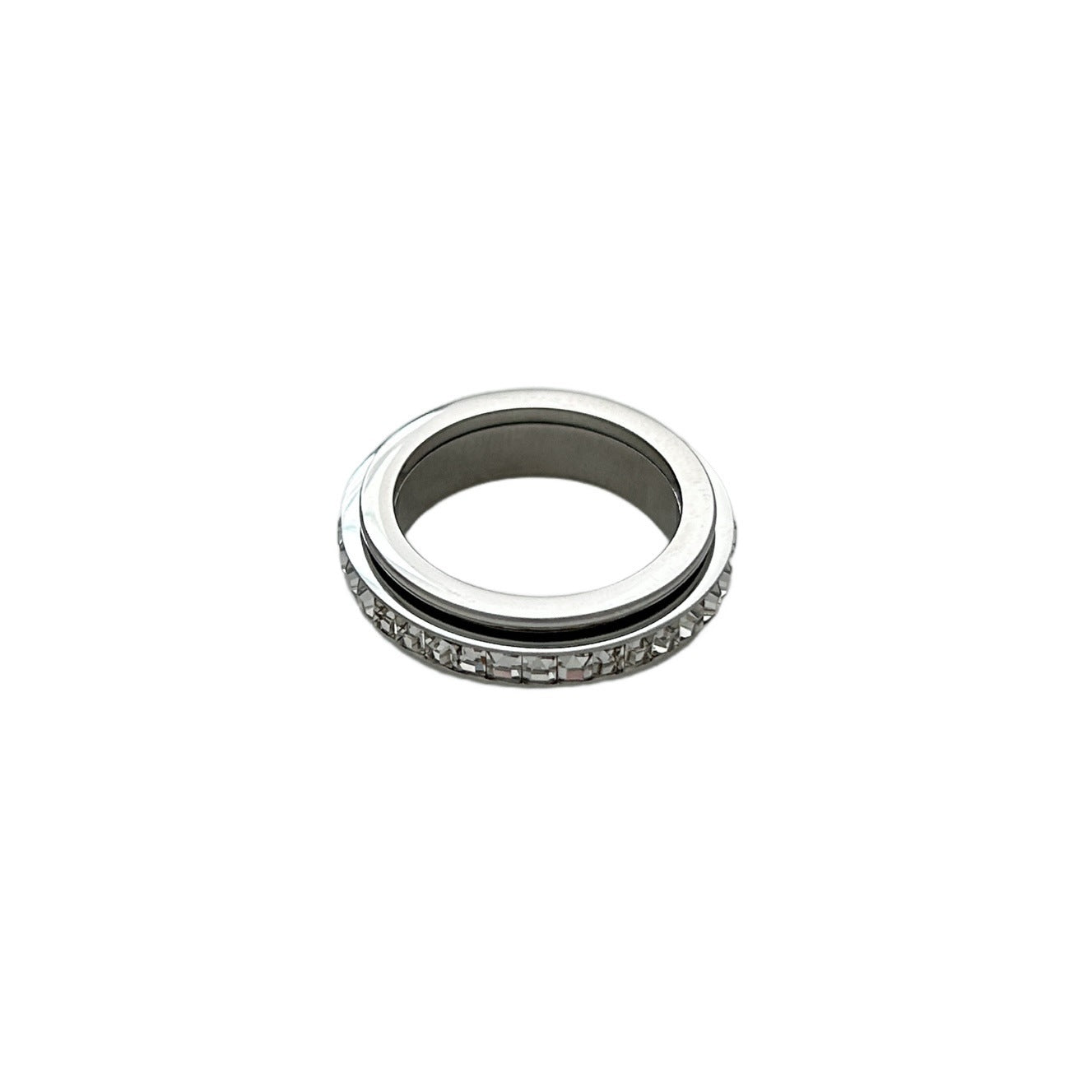 Titanium Steel Ring - Amber Fashion UK