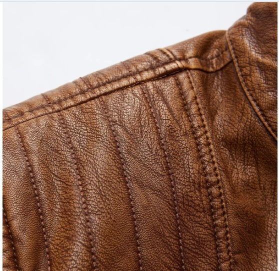 New men's leather clothing - Amber Fashion UK