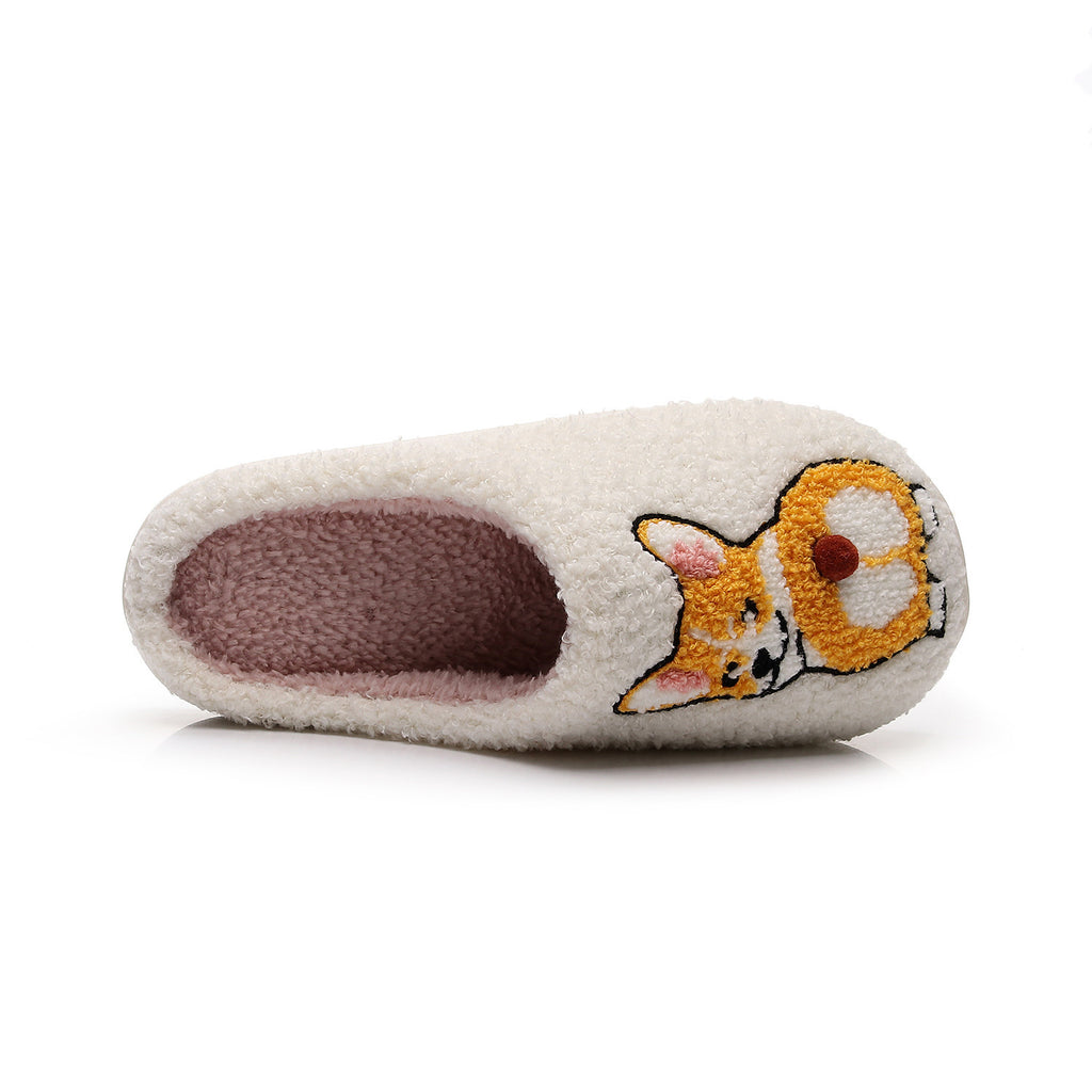 Fashion Personality Pet Dog Corgi Cotton Slippers - Amber Fashion UK