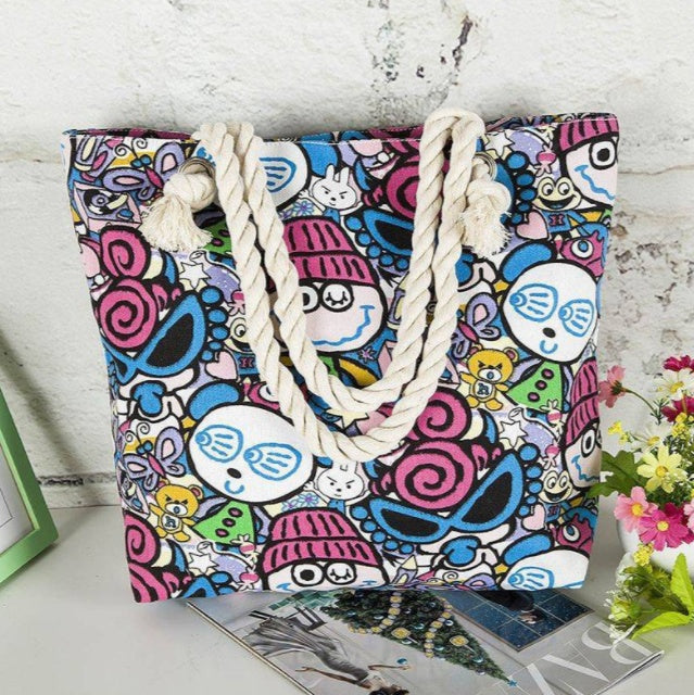 Casual Canvas Tote Bags - Amber Fashion UK