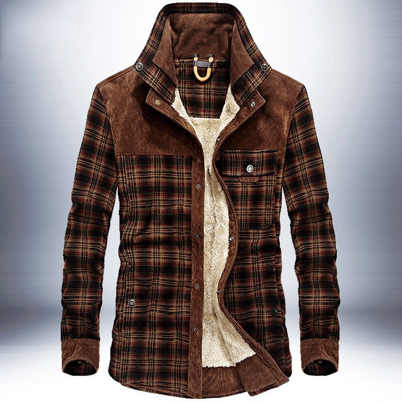 Warm Fleece Winter Jacket - Amber Fashion UK