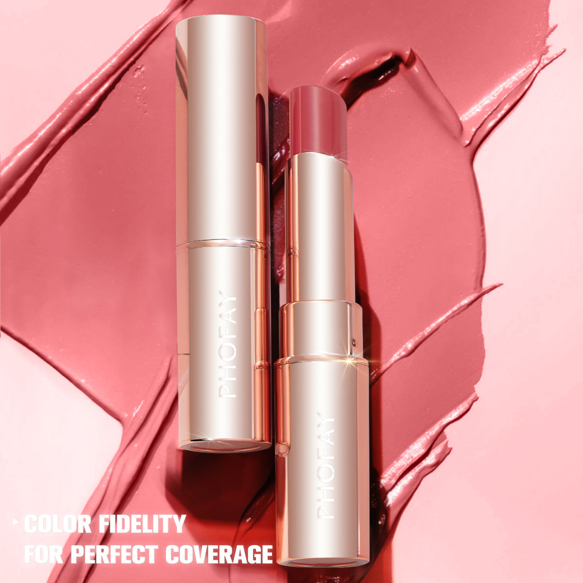 PHOFAY Moisturizing Lipstick - Amber Fashion UK