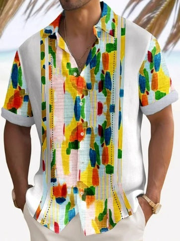 Beach Striped Shirt - Amber Fashion UK