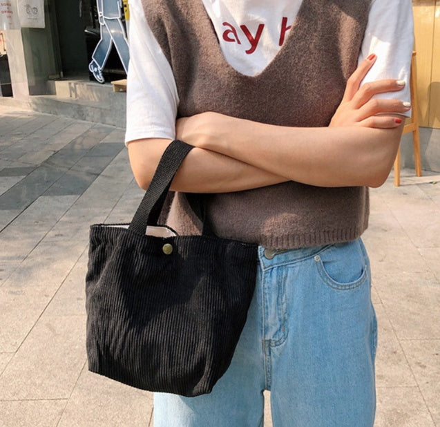 Mini Eco Korean Tote Bags - Amber Fashion UK