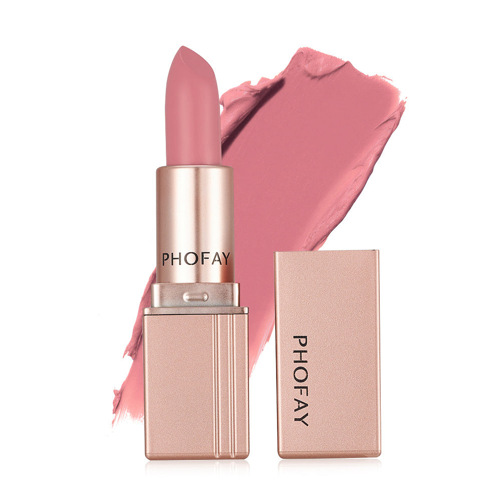 PHOFAY Matte Lipstick - Amber Fashion UK