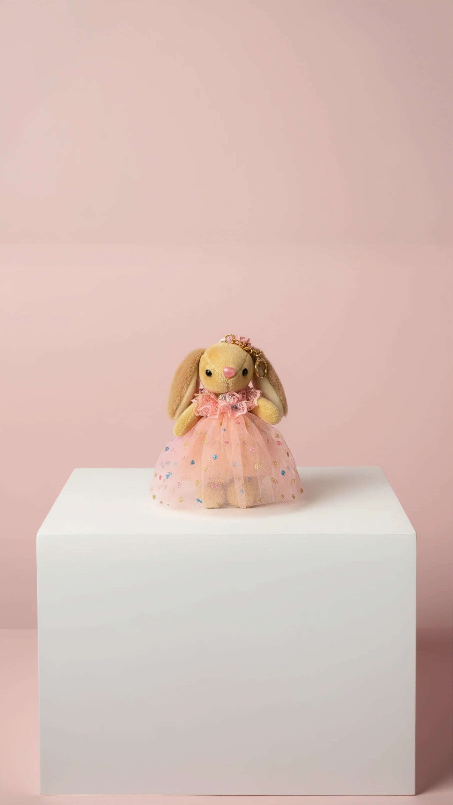 Softie Squad Bunny Rabbit Key Ring & Bag Charm