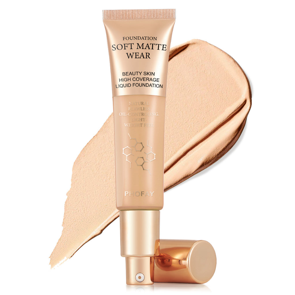 PHOFAY Full Coverage Foundation - Amber Fashion UK