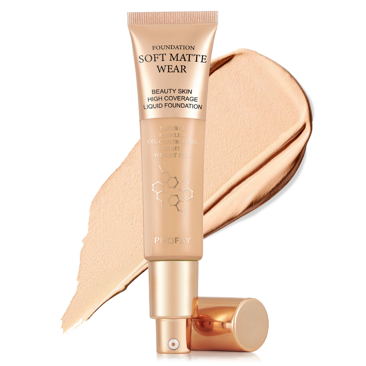 PHOFAY Full Coverage Foundation - Amber Fashion UK