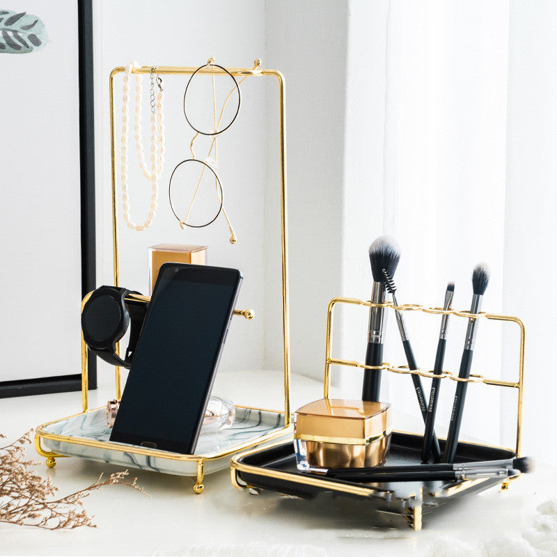 Modern cosmetics storage rack - Amber Fashion UK