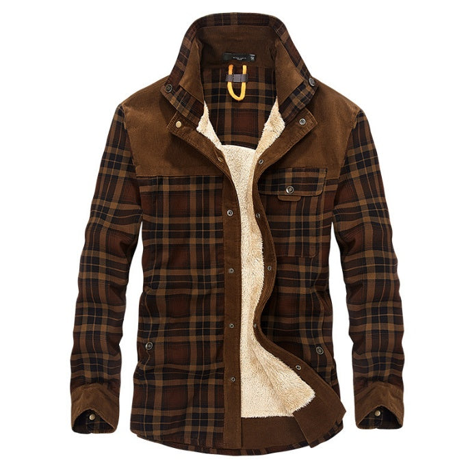 Warm Fleece Winter Jacket - Amber Fashion UK