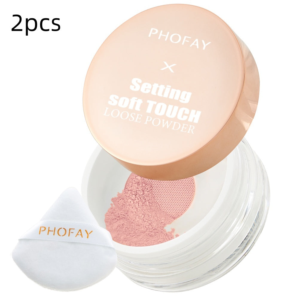 PHOFAY Setting Soft Touch Loose Powder - Amber Fashion UK
