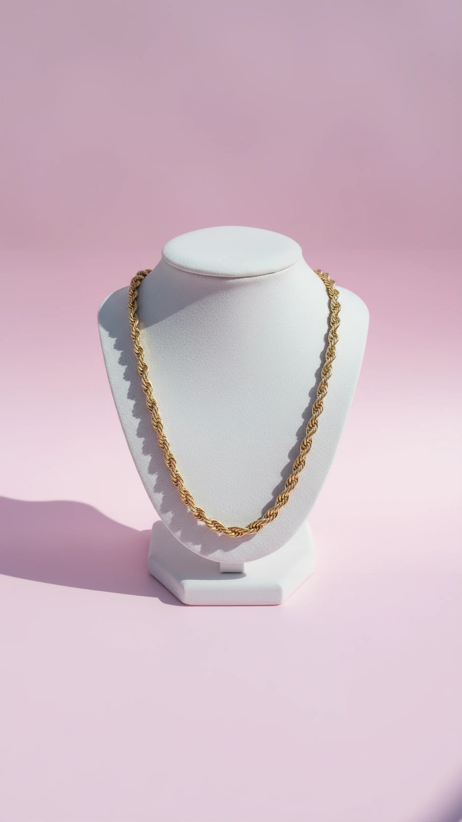 Twisted Rope Chain Necklace