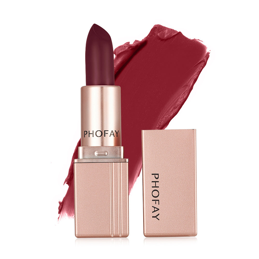 PHOFAY Matte Lipstick - Amber Fashion UK