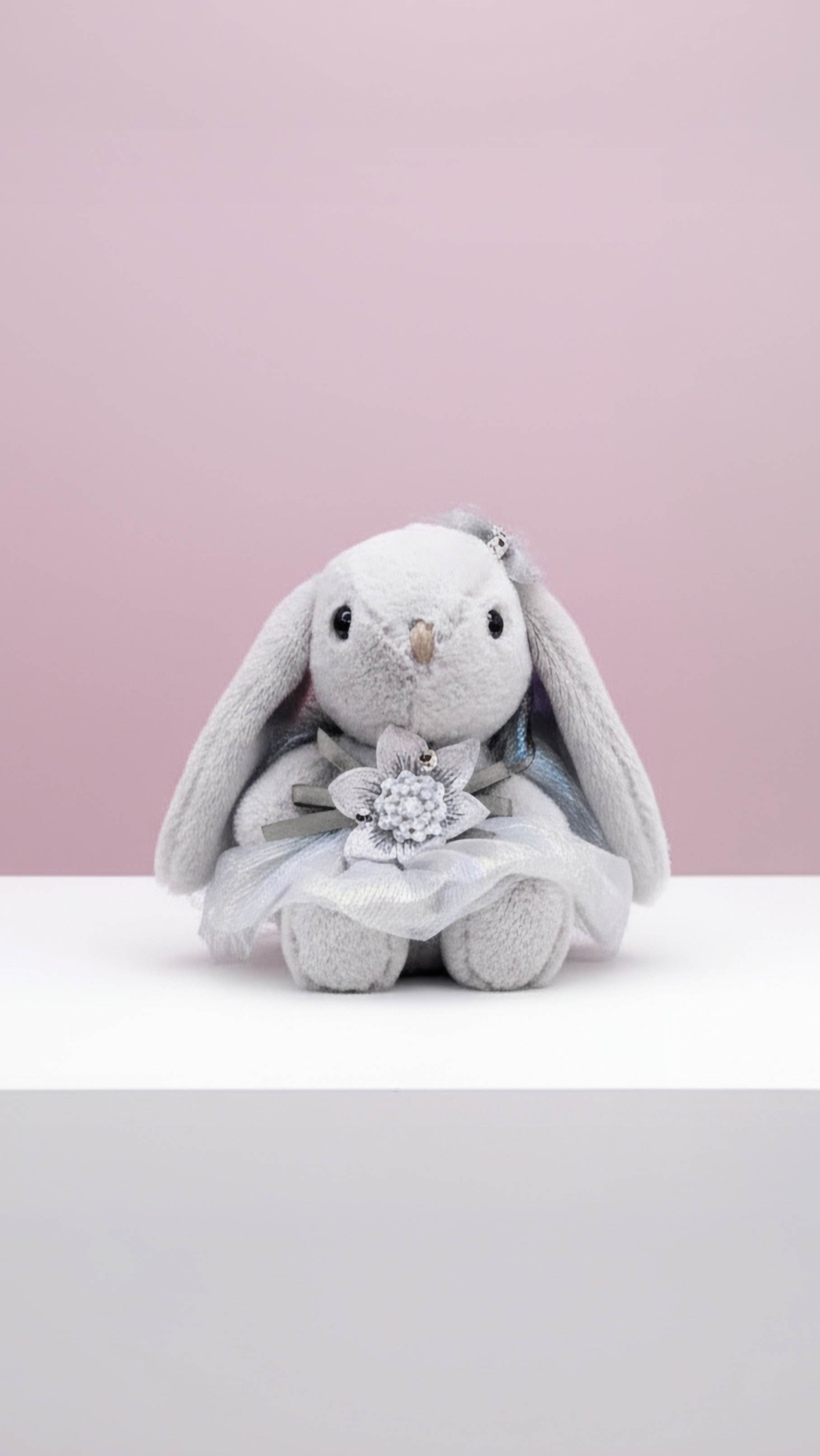 Softie Squad Bunny Rabbit Key Ring & Bag Charm