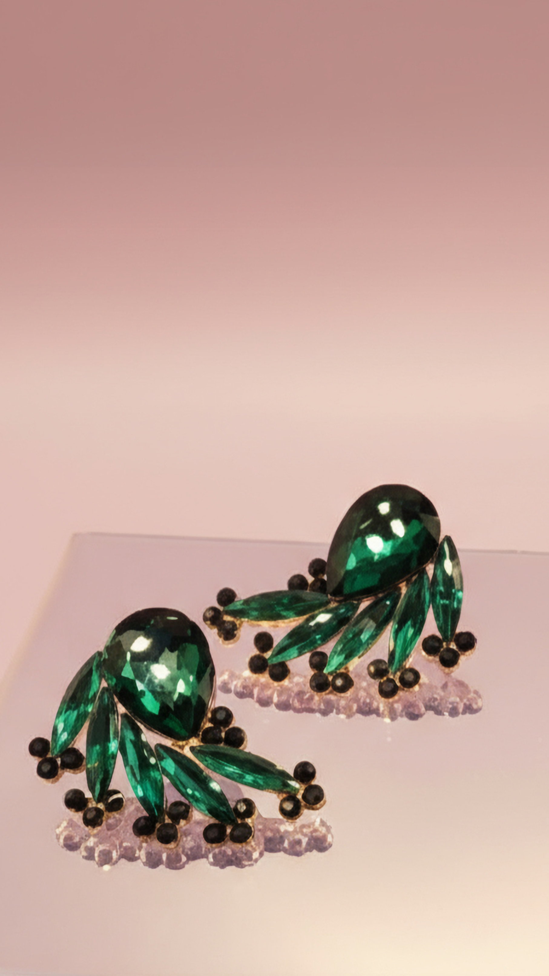 Cluster Crystal Stud Earrings