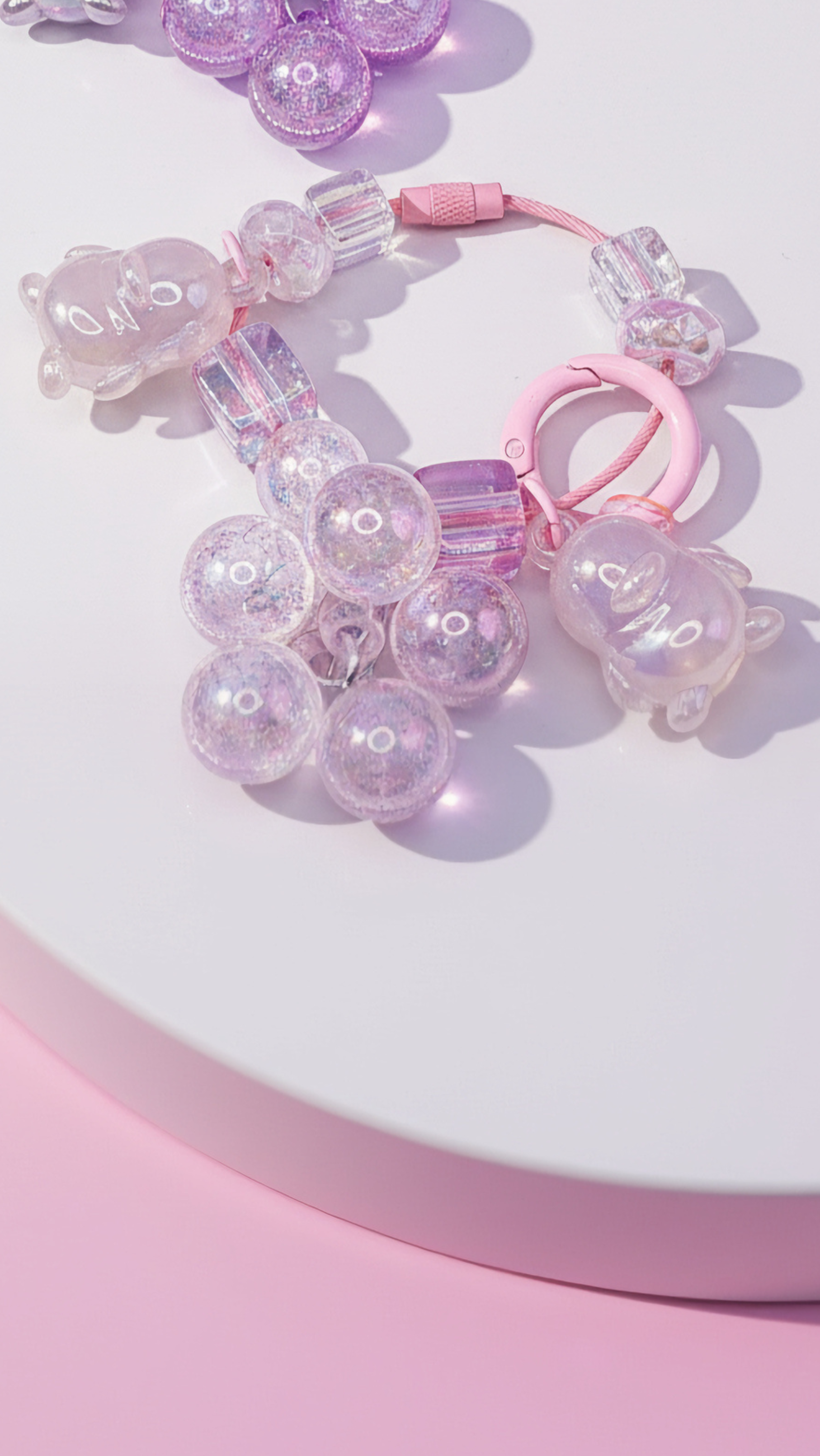 Penguin Bubble Keyring, Phone Charm & Bag Accessory