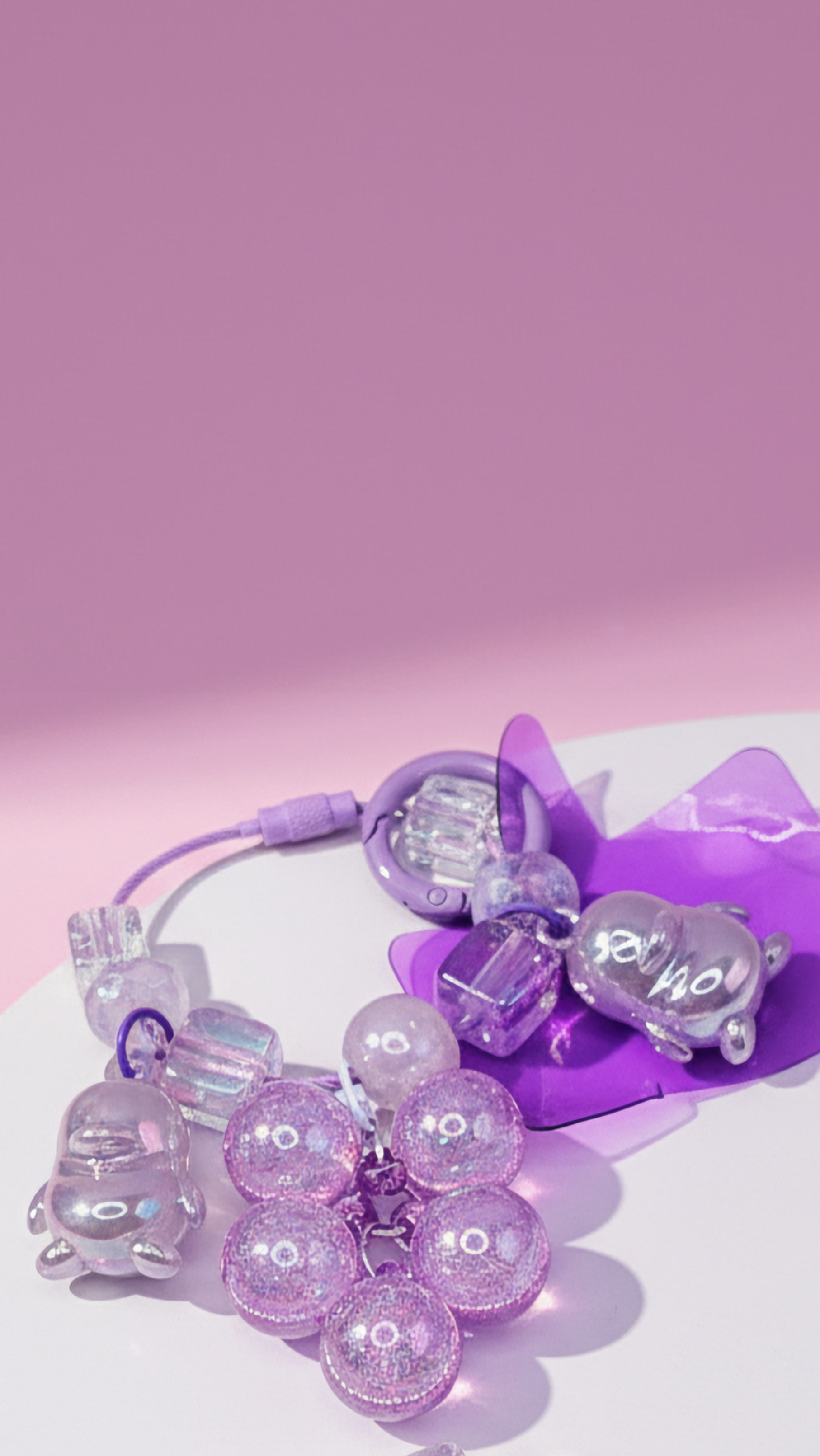 Penguin Bubble Keyring, Phone Charm & Bag Accessory