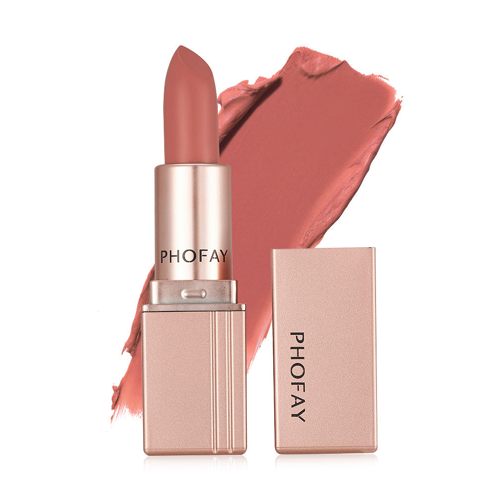 PHOFAY Matte Lipstick - Amber Fashion UK