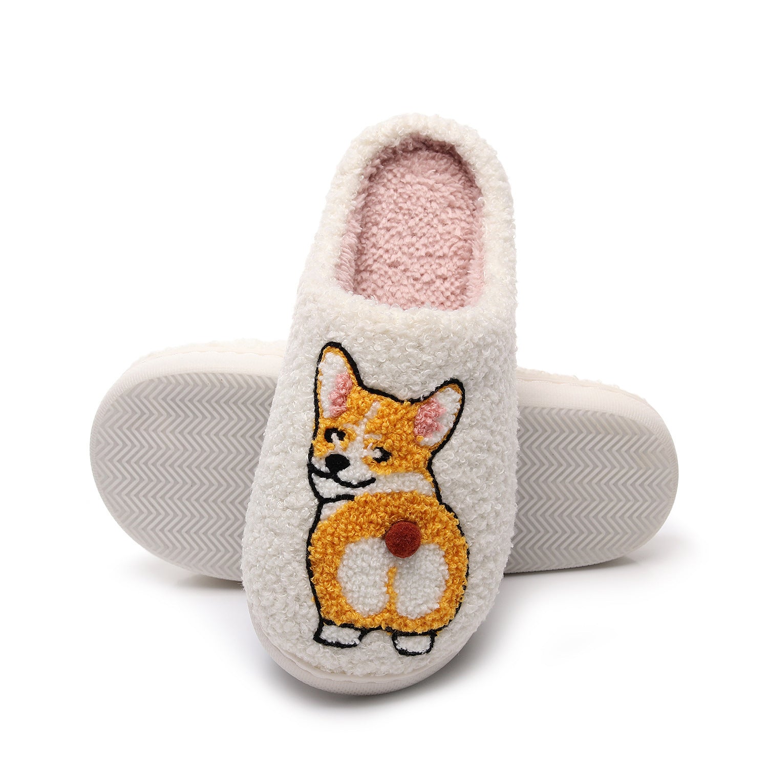 Fashion Personality Pet Dog Corgi Cotton Slippers - Amber Fashion UK