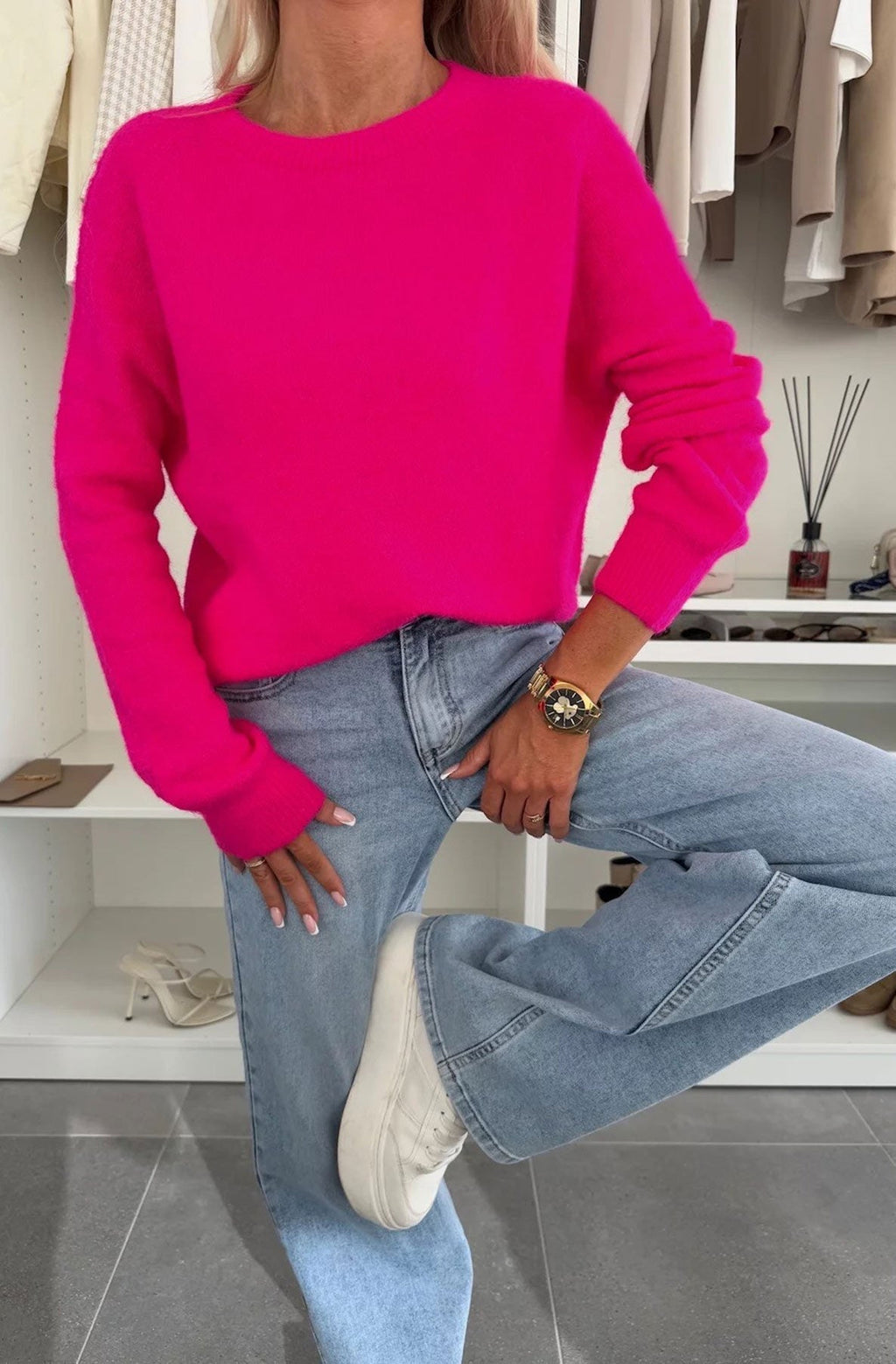 Elisha Light Knitted Alpaca Jumper
Sweater