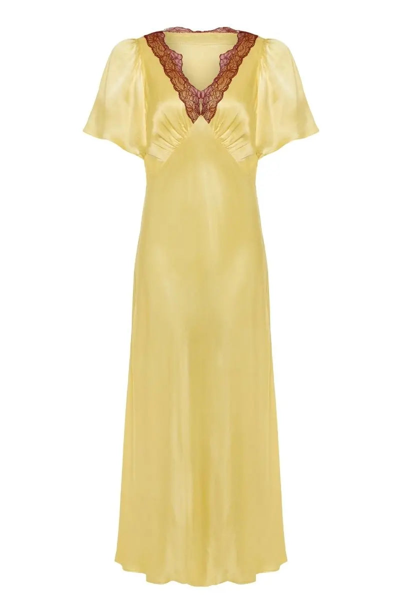 Ellis Butter Yellow Dress