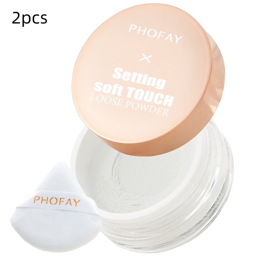 PHOFAY Setting Soft Touch Loose Powder - Amber Fashion UK