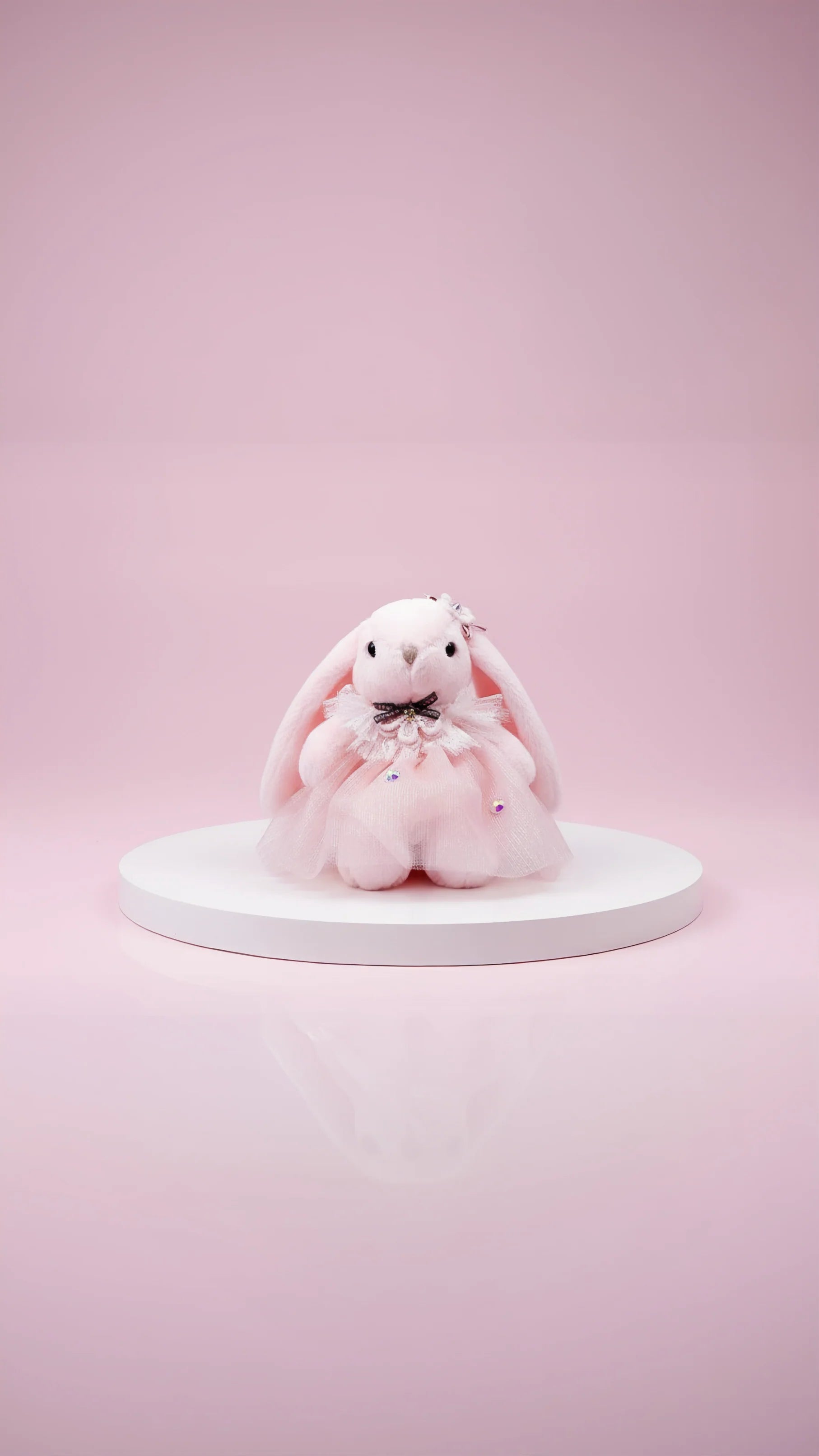 Softie Squad Bunny Rabbit Key Ring & Bag Charm