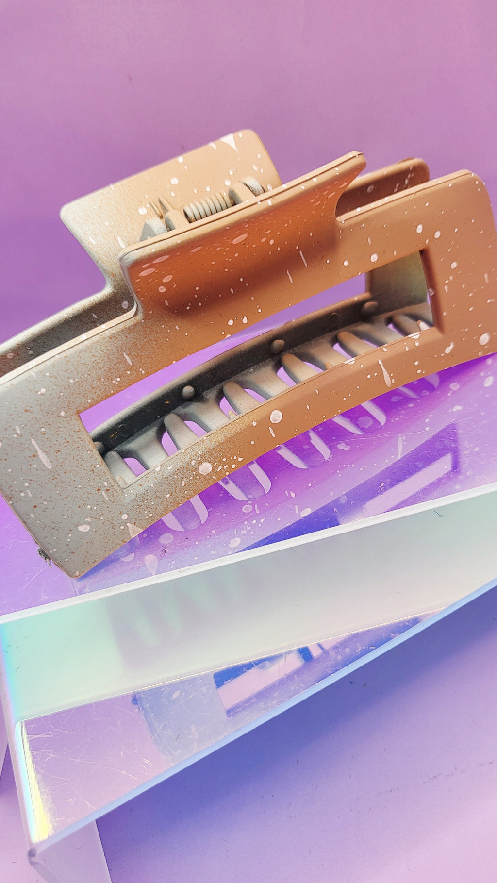 Neon Splash Hair Clamps Pack of 12