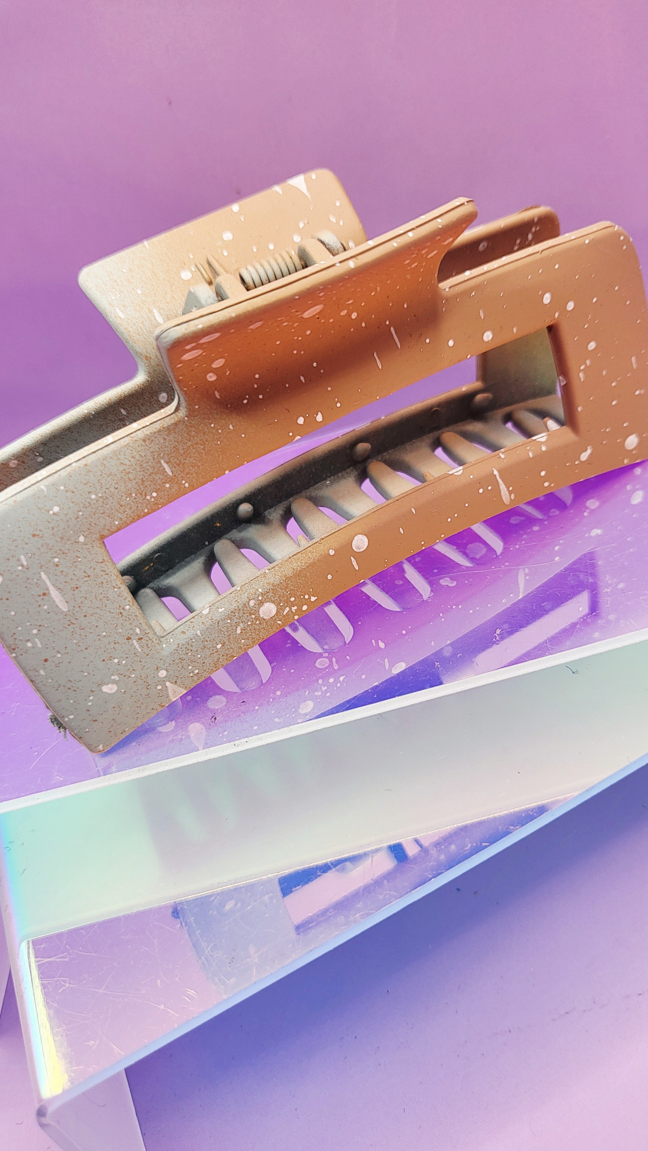 Neon Splash Hair Clamps Pack of 12