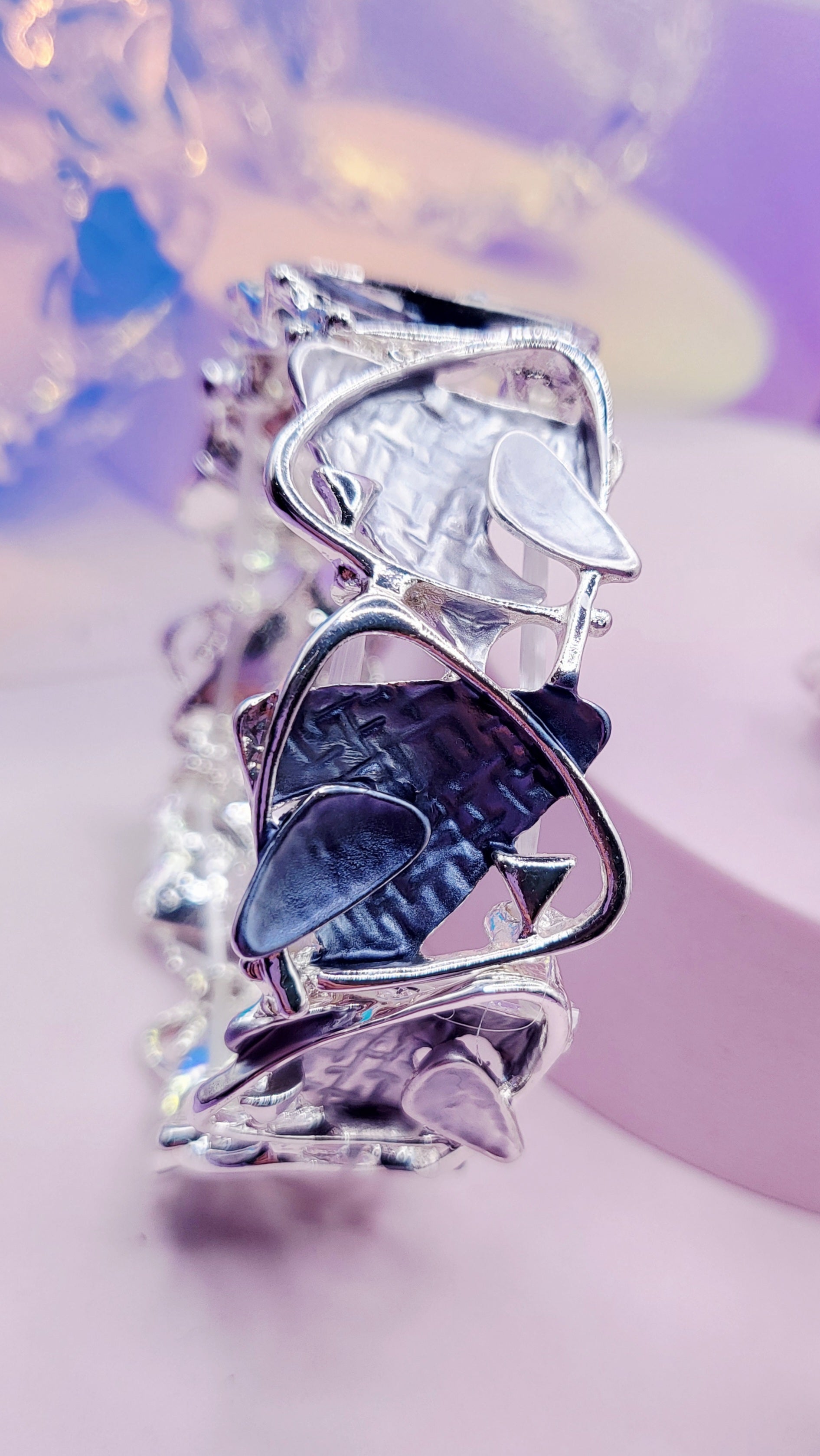 Abstract Geometric Bracelet