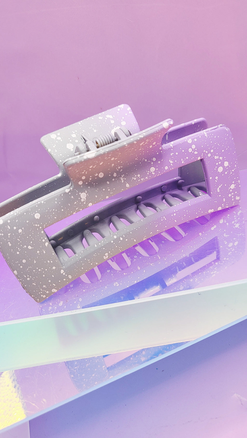 Neon Splash Hair Clamps Pack of 12