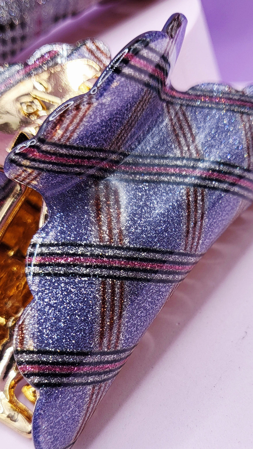 Shiny Sparkly Hair Clamps Pack of 12