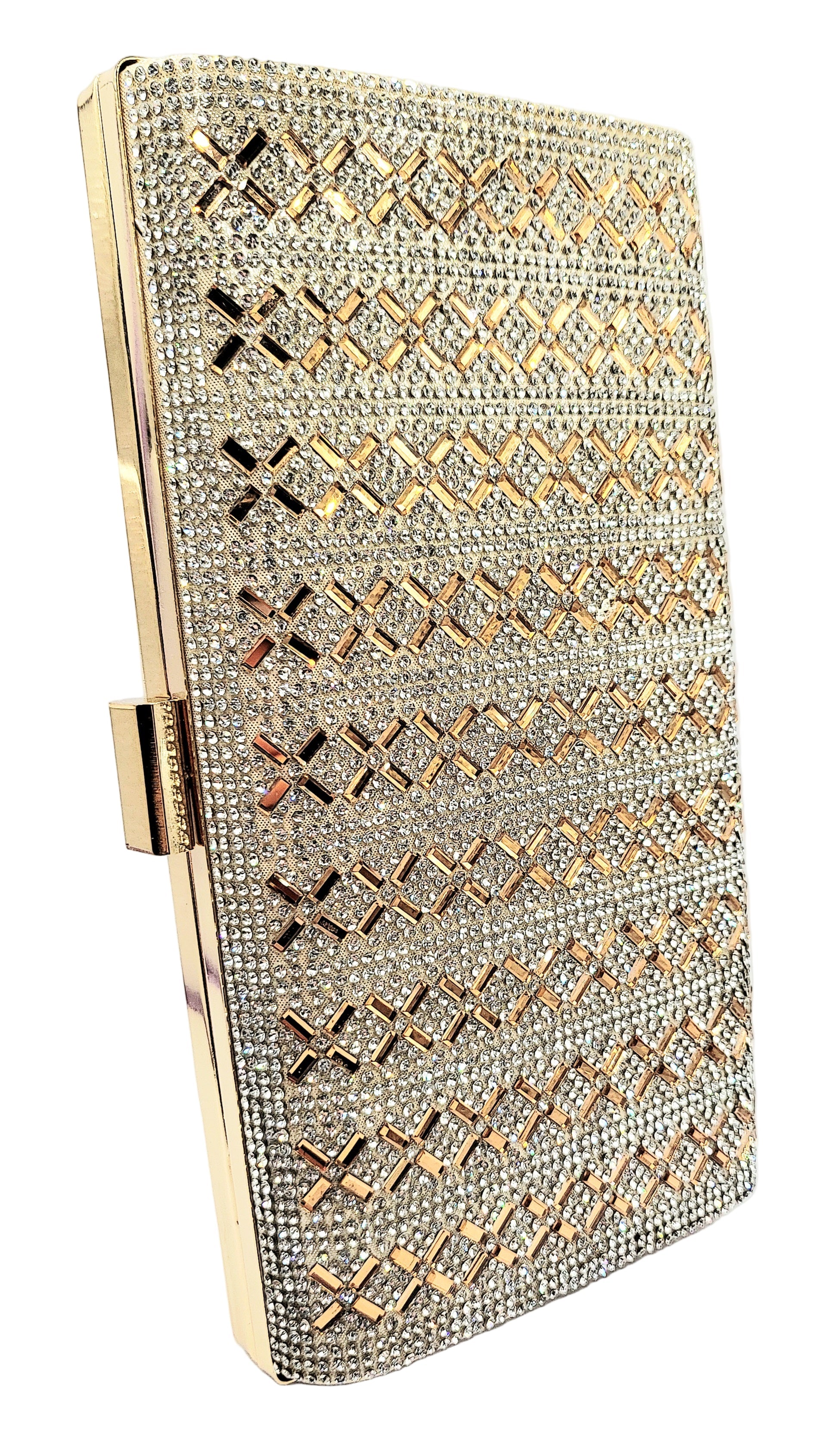 Crystal Box Clutch Bag