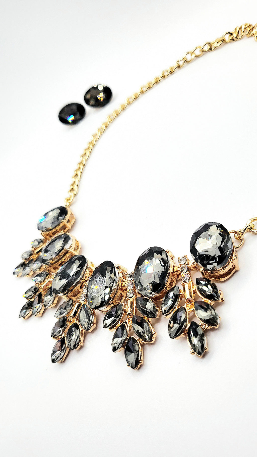 Luster Crystal Necklace Set